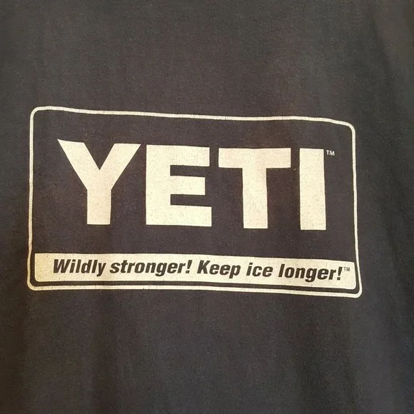 Yeti Shirts Yeti Coolers Wildly Stronger Blue Short Sleeve